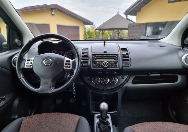 Nissan Note cena 16500 przebieg: 120000, rok produkcji 2009 z Szepietowo małe 301